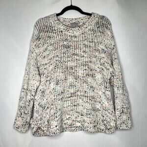 Multiples Multi Confetti Sweater Size XL